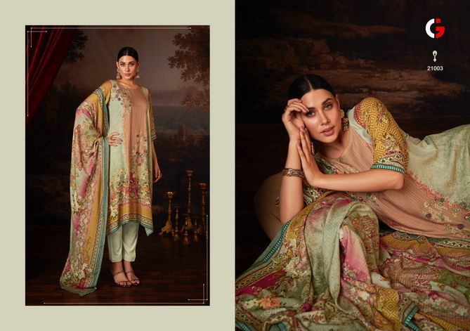 Gull Jee Dilkhush Pashmina Printed Salwar Kameez Catalog